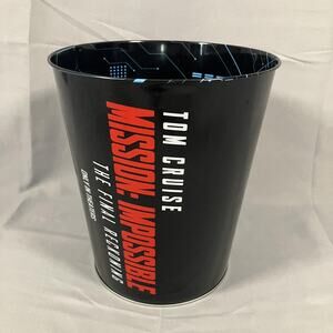 Mission Impossible Popcorn Bucket Movie Theater Promo Tom Cruise Final Reckoning